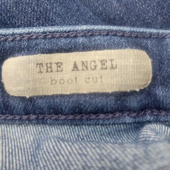 AG Adriano Goldschmeid The Angel Classic Boot Cut Jean 28 HEMMED - Picture 3 of 13